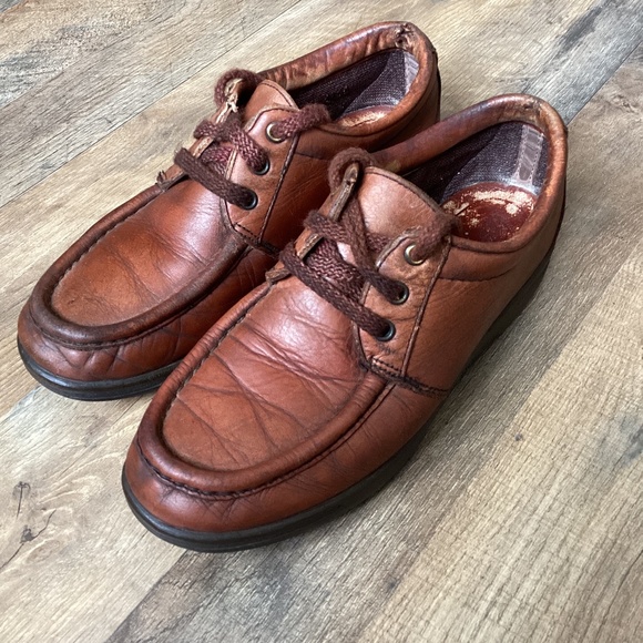 Red Wing Shoes | Shoes | Vintage Red Wing Dunoon Brown Leather Moc